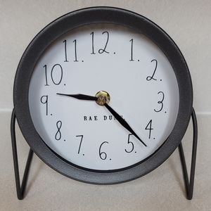 New Rae Dunn Metal Clock